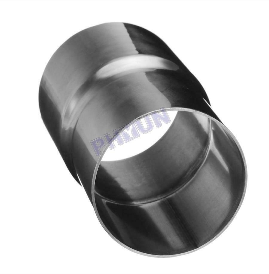 2.5" ID to 2.26" OD Car Exhaust Pipe Adapter Connector Premium Stainless Steel