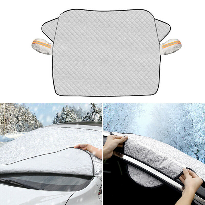 Car SUV Trucks Windshield Snow Cover with 2 Layer Protection 37.00*27.00*4.5cm