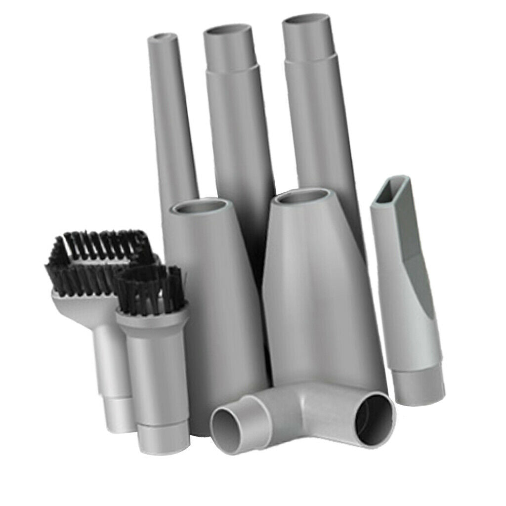 10pcs/set Vacuum Attachment Accessories Nozzle Head Brush Tube Connector