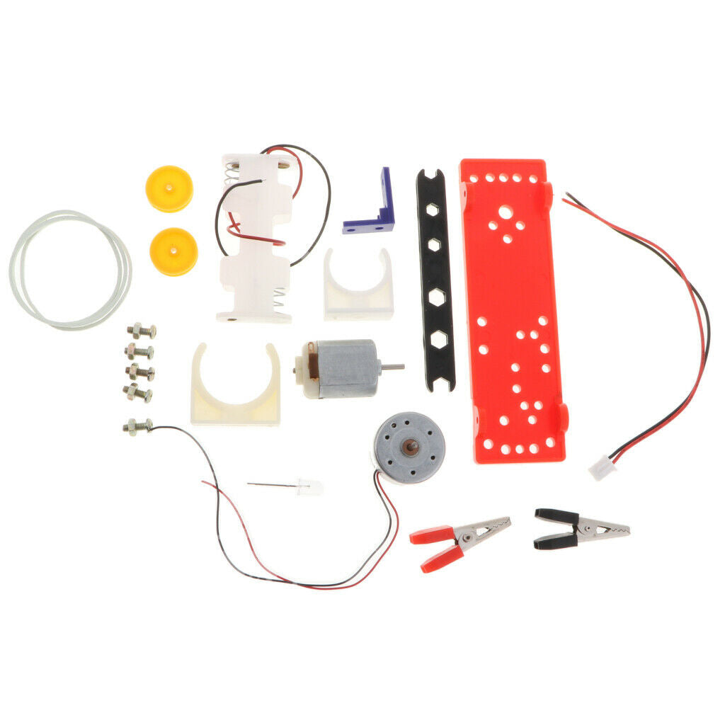 Demonstration Motor Generator DIY Assemble Kit for Kids Physics Science