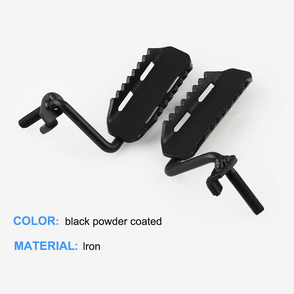 2Piece Exterior Door Hinge Foot Rest Antiskid Kick Panel for Jeep Wrangler