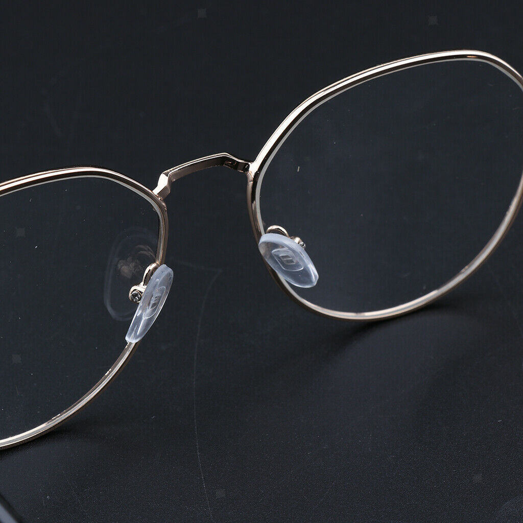 Simple Myopia Metal Glasses Frame Sunglasses Frame fo Women Men Black+Golden