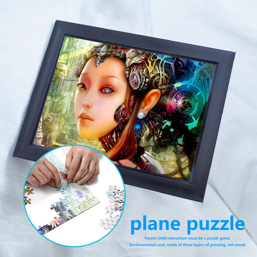 1000pcs DIY Science Fiction Girl Jigsaw Puzzle Picture Toys Kids Room Decor @