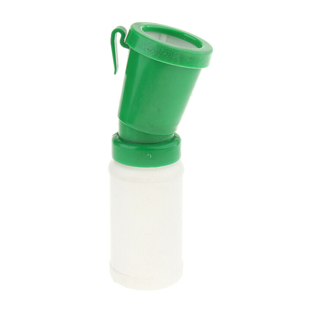 Goat Teat Dip Cup Plastic Cleaning Cup Green Non Reflow Nipple Cleaning