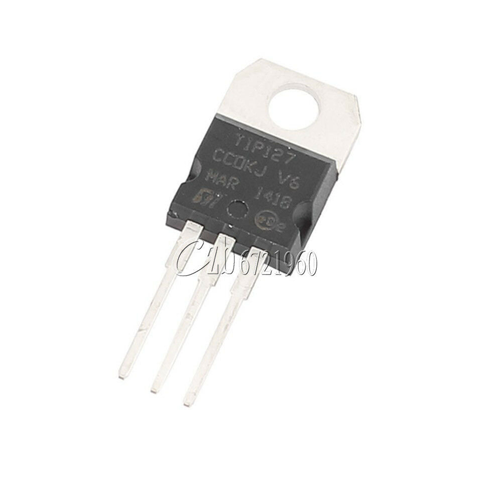 20PCS TIP127 TO-220 100V 5A Transistor Complementary PNP
