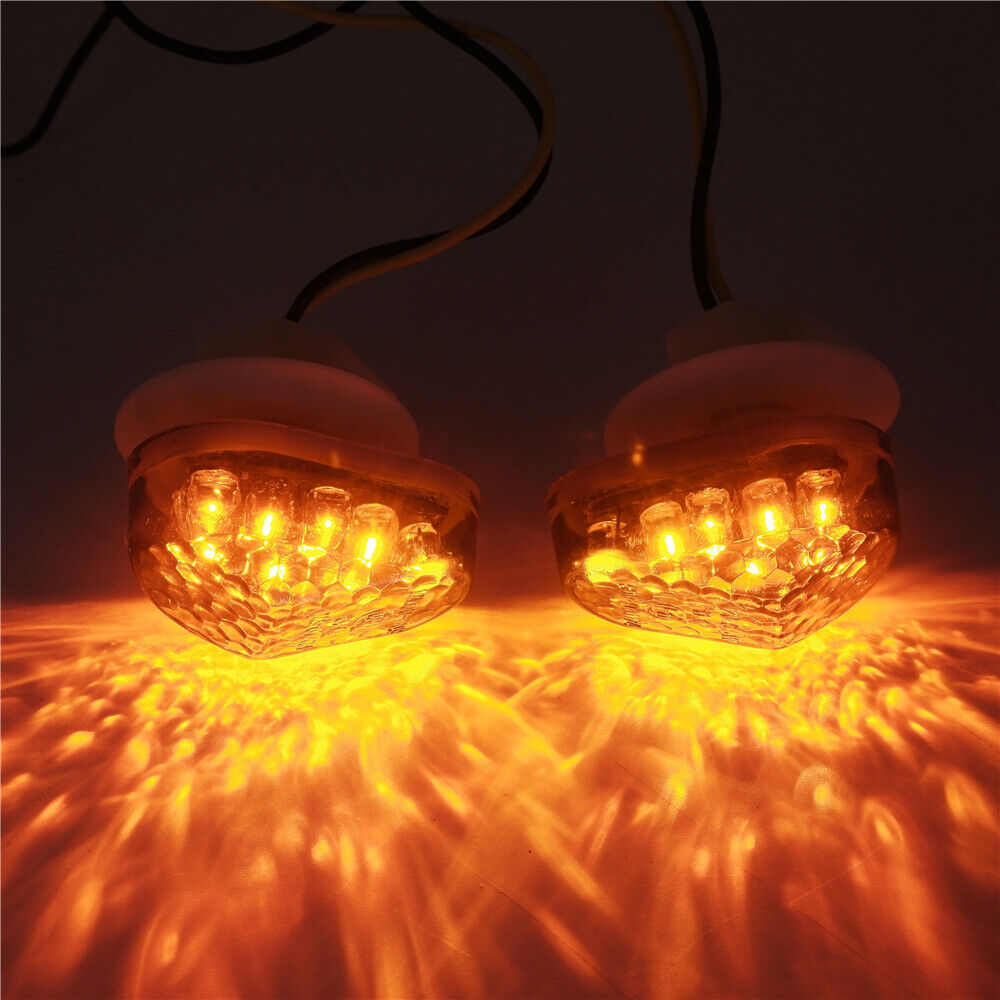 Led Turn Signals Lights For Yamaha Yzf R1 R6 Yzf-R6 Fz6 Fz1 Fz Fazer Smoke