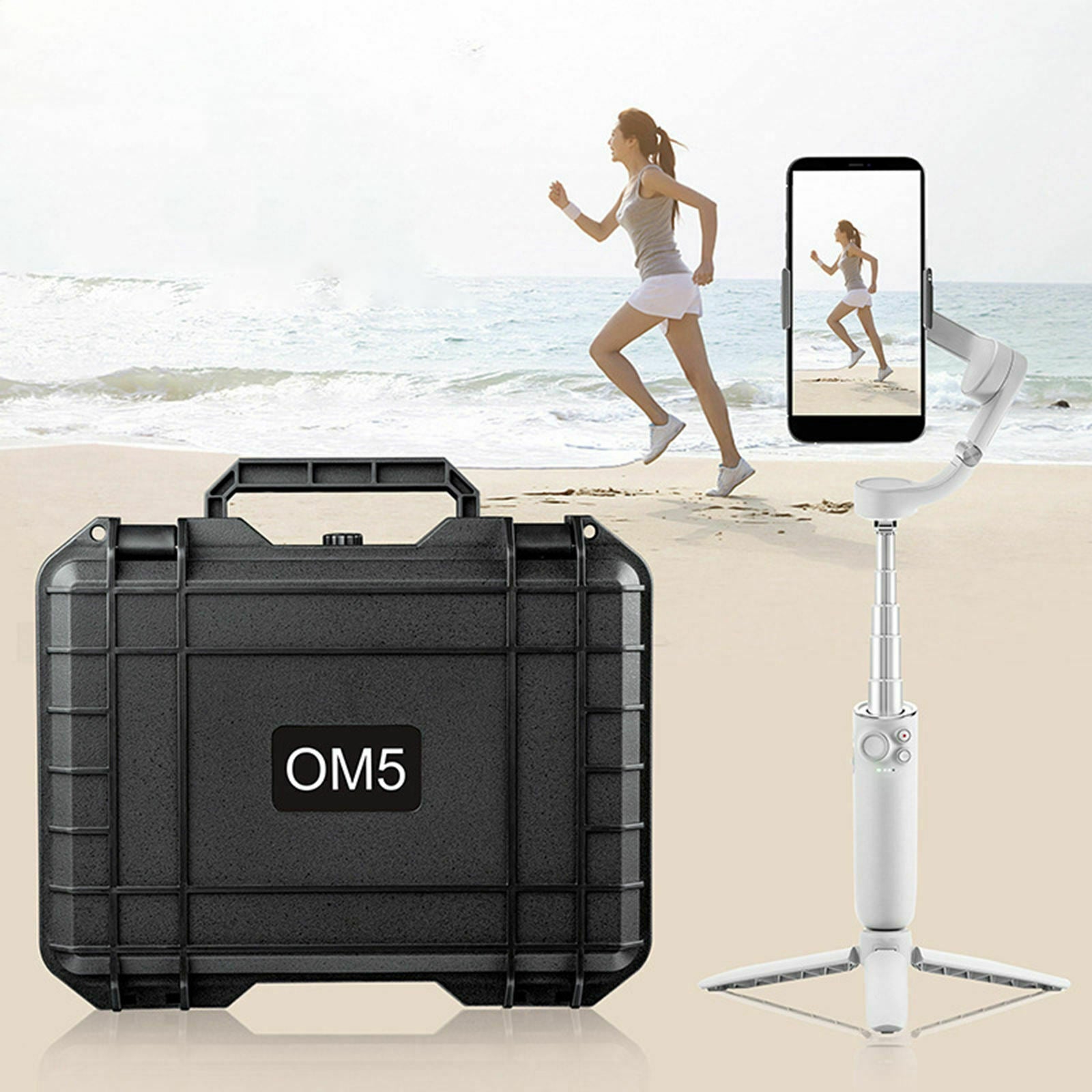 Portable Explosion-proof Storage Bag for DJI OM 5 Large Capacity Hardshell