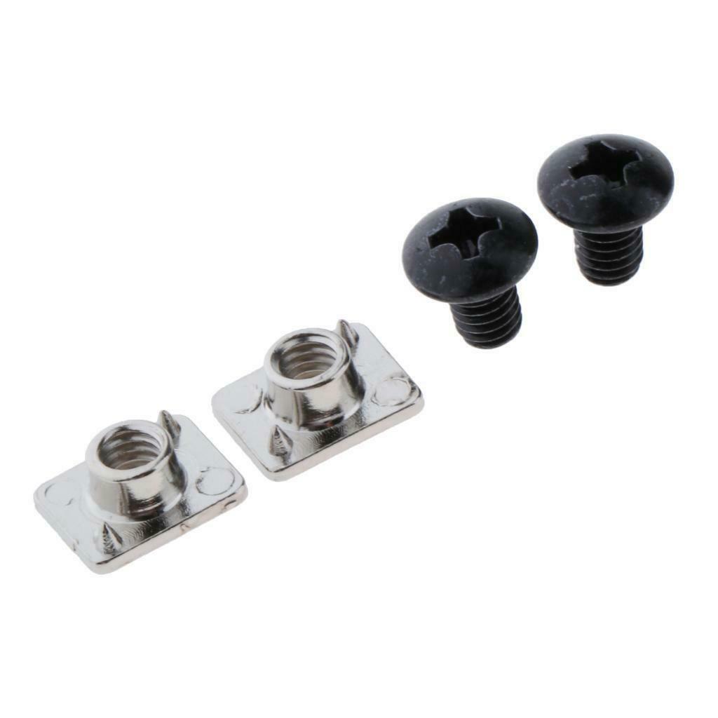2X 2pcs Screws and Nuts for Roller Inline Skates Screws Binding Bolts Fastener