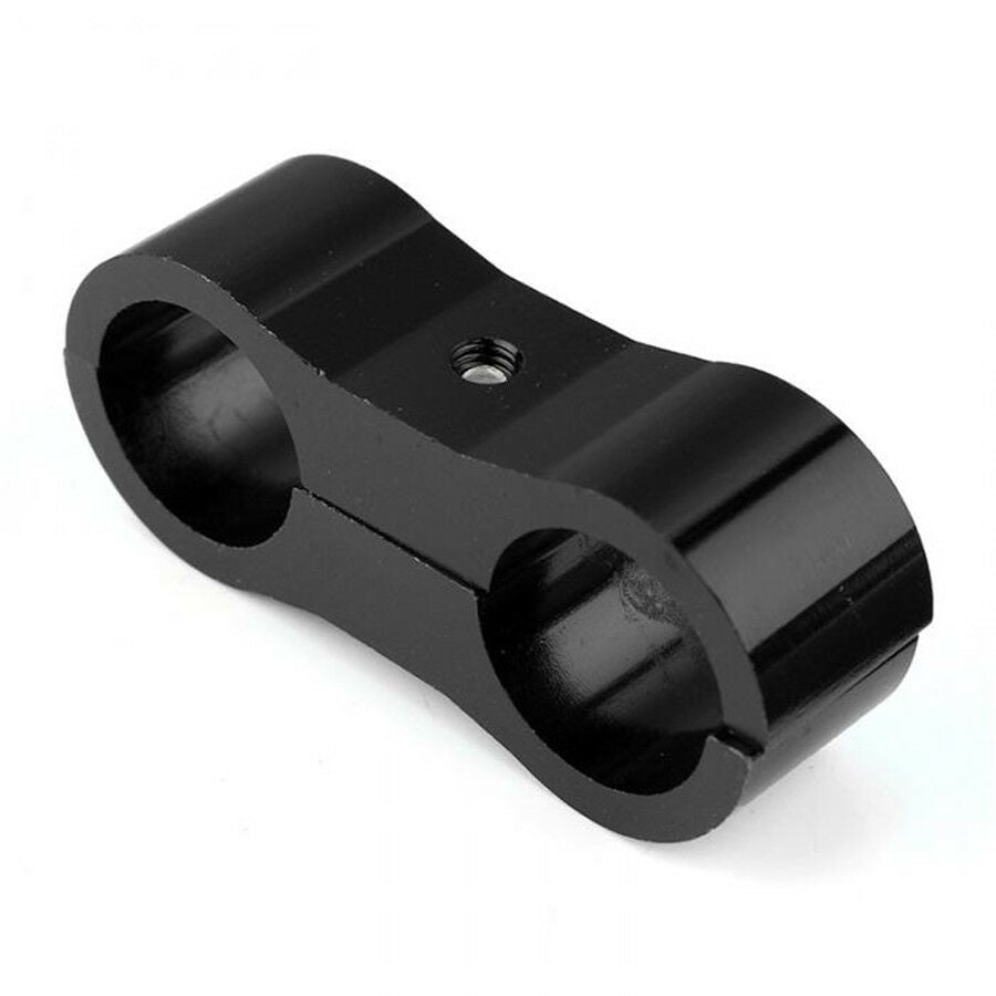 12Pcs AN10 Braided Hose Fuel, Oil, Coolant Lines Separator Clamp Fitting Bracket