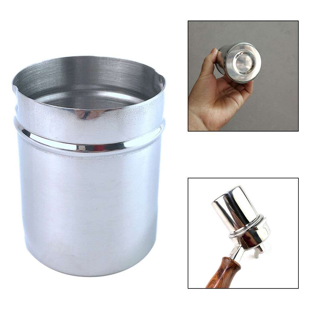 58mm Stainless Steel Dosing Cup Utility for Espresso Coffee Machine DIY Tools