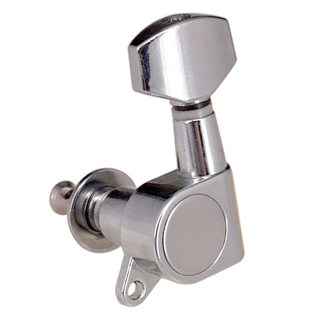 6L Sealed Guitar Tuning Peg Tuners Machine Heads for Acoustic Folk Guitar