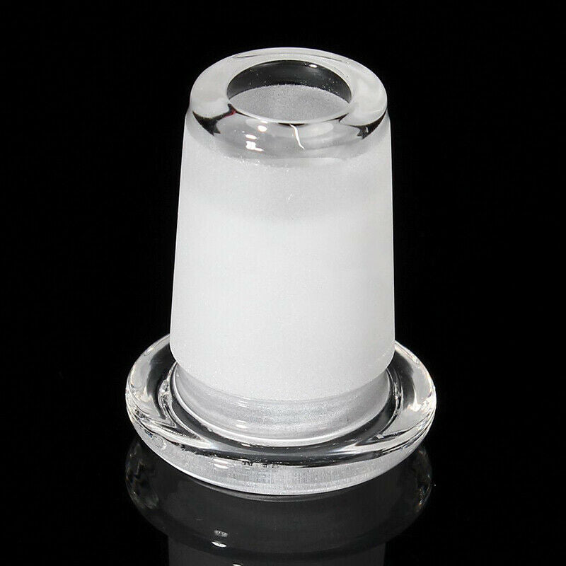 14mm Female to 18mm Male Clear Glass Expander Reducer Adapter Connector Tool