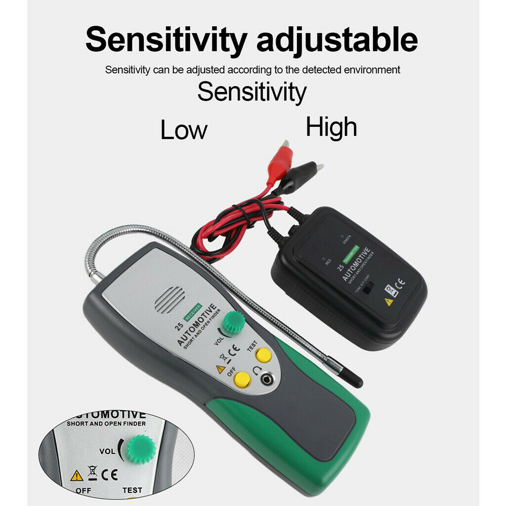 Car Cable Wire Short Open Finder Auto Circuits Tracer Checker Test Repair Tools