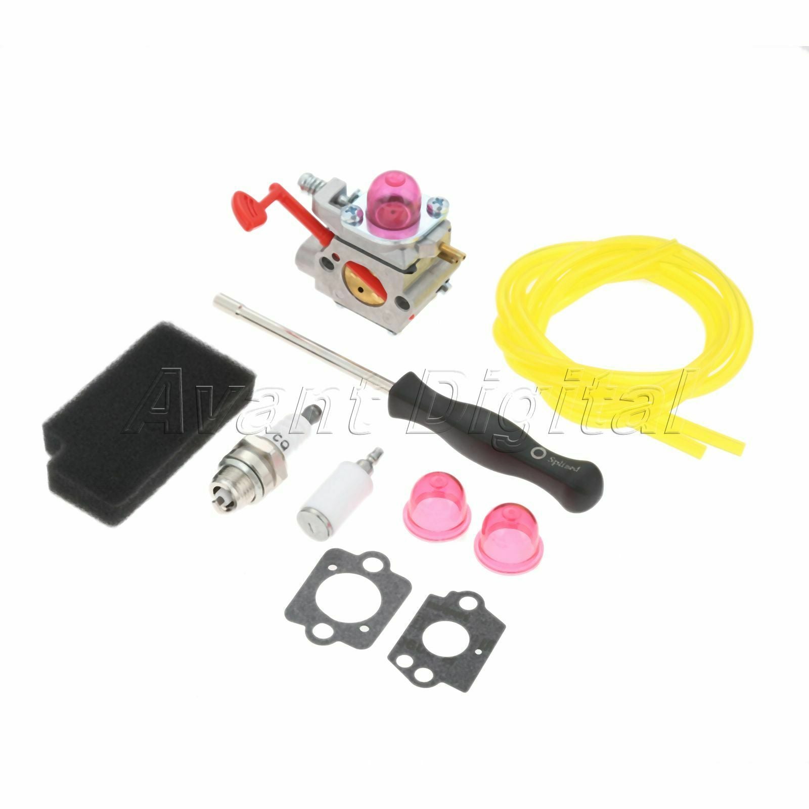 Carburetor & Filter Fit For Walbro WT-875-A Poulan Craftsman Blower BVM200C Set