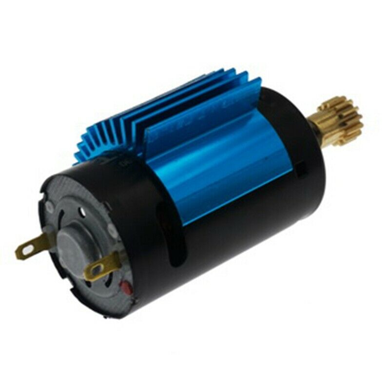 4X(390 Motor with Motor Heatsink Metal Gear Upgrade Parts for MN86 RC Car J2Y7)