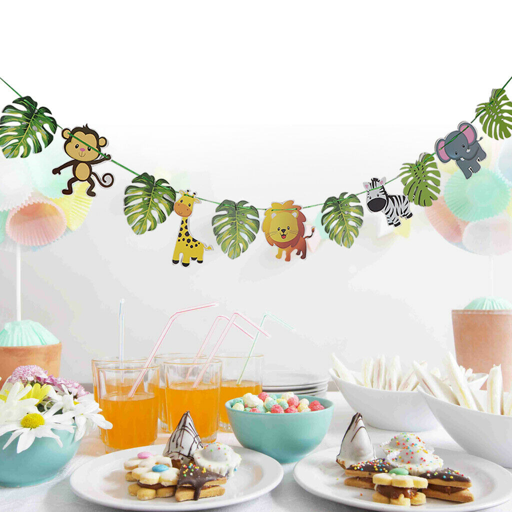 Cute garland pennant chain hanging decoration for Hawaii party themed party