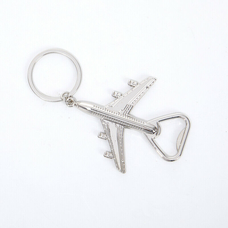 Aircraft Keychain Beer Opener Retro Keychain Tools Keychain Bottle Open.l8