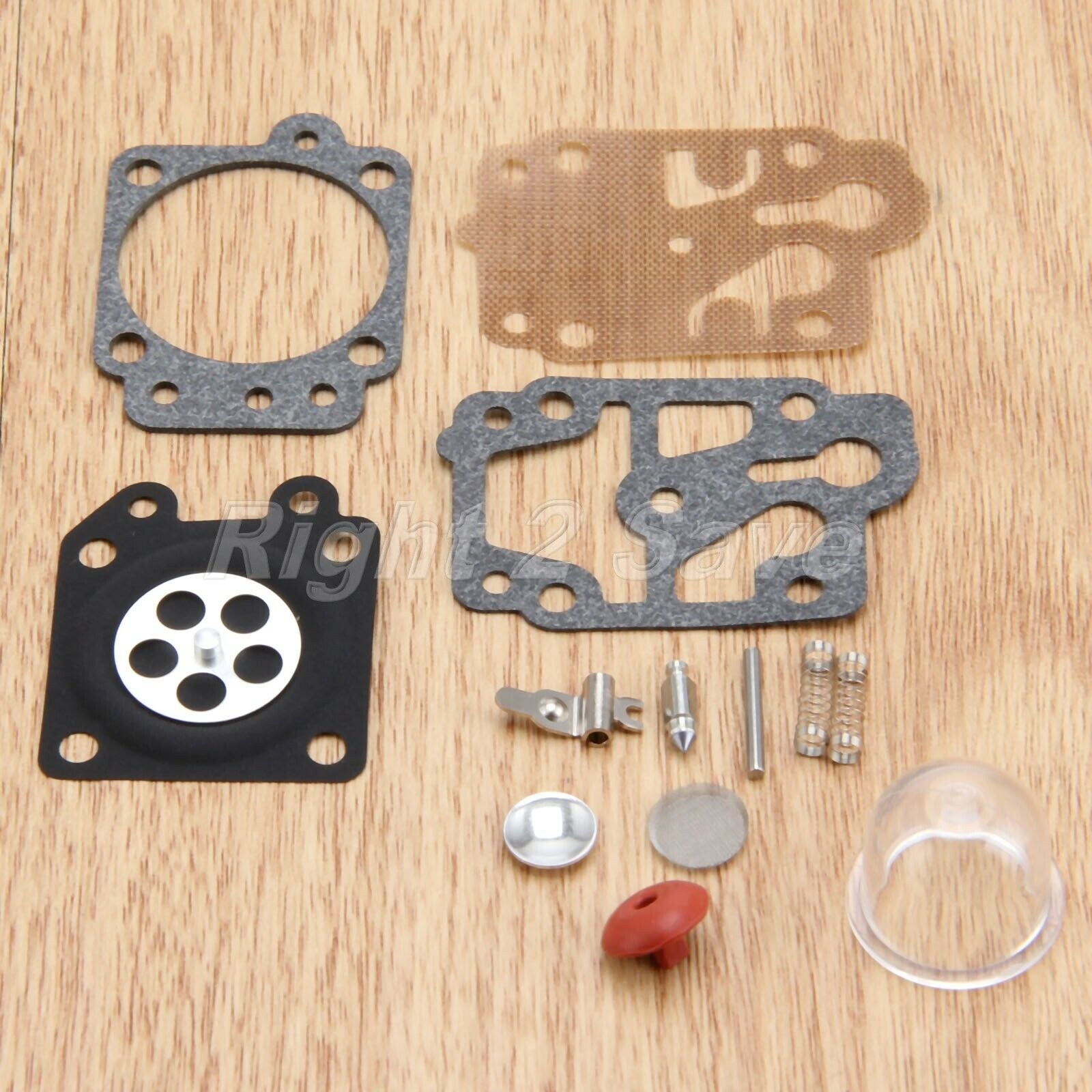 Carburettor Diaphragm Carb Repair Kit For Walbro 43CC 52CC 40-5 44F-5 139F 36F