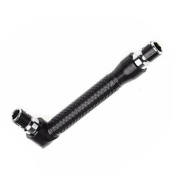 2 Packs 1/4'' Dual-drive Head  Ratchet Wrench Screwdriver Bit And Socket