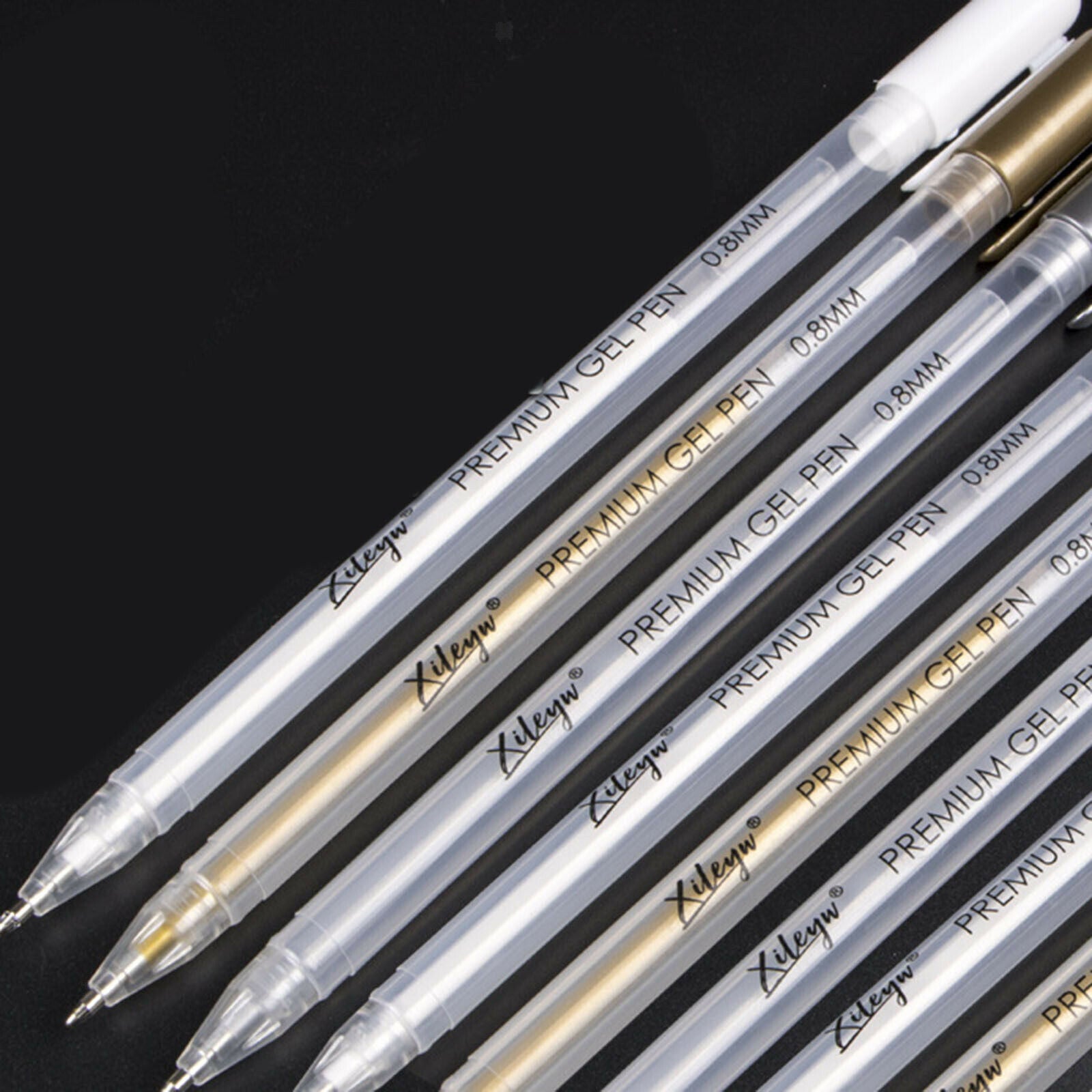6Pcs Pro Highlighter Pens Waterproof Paint Markers for DIY Art Kids Painting