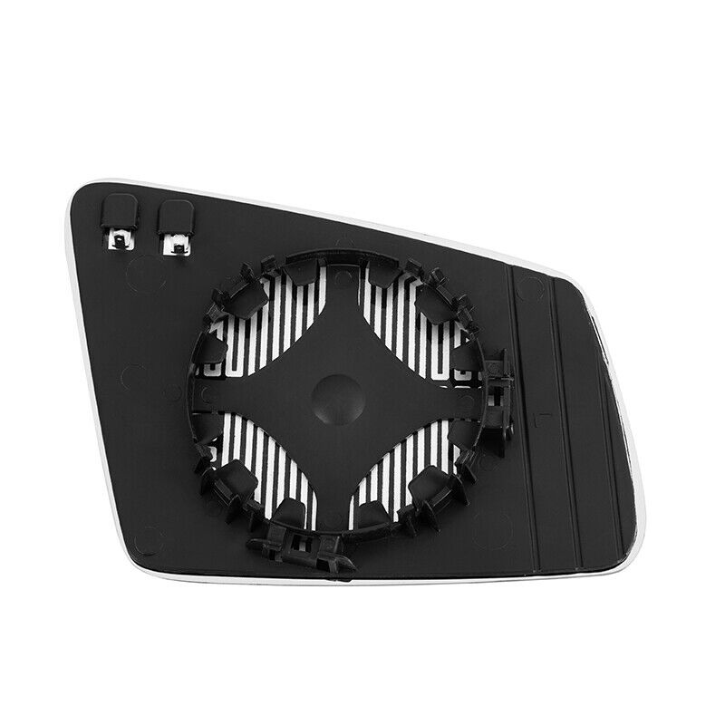 Left Driver Side Mirror Glass W/ Backing Plate Heated Fit For Mercedes-Benz C216