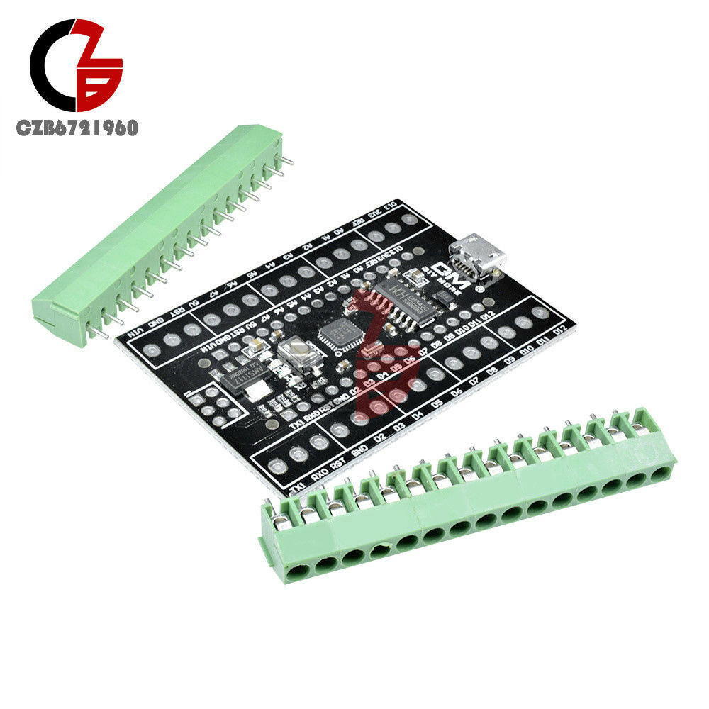 Atmega328P Nano3.0 CH340 USB Driver+Terminal Adapter Expansion Board 2 in 1