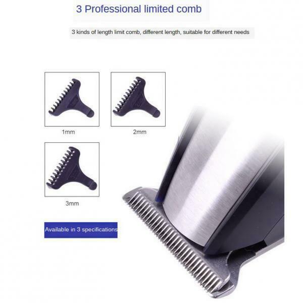Electric Hair Clipper Mens Hair Clippers Groomer Haircut USB Rechargeable