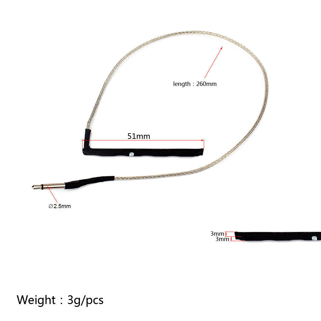 Guitar Soft Saddle Transducer Piezo Pickup Cable for Ukulele Guitar Accessories