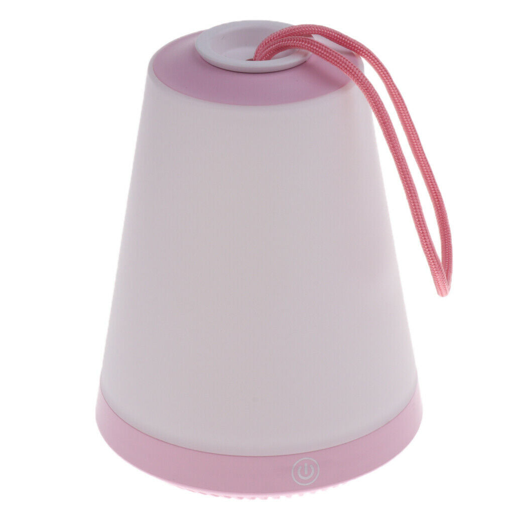 Volcano USB Charging LED Night Light Multi-Purpose Outdoor Lamp Pink