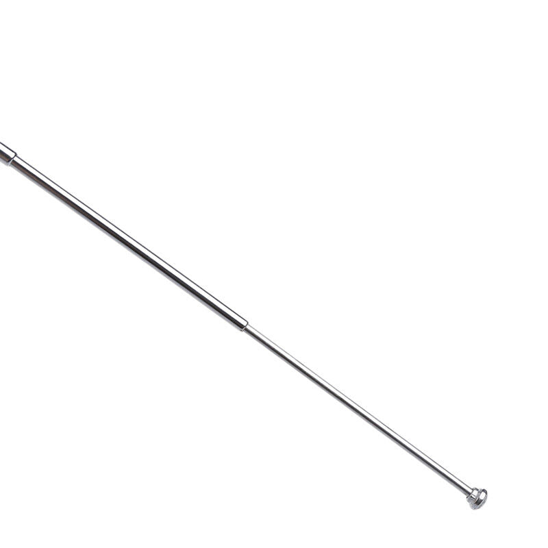 3.5mm Radio Receiver Antenna Stainless Steel Multi-Purpose Interface FM Radio 1X