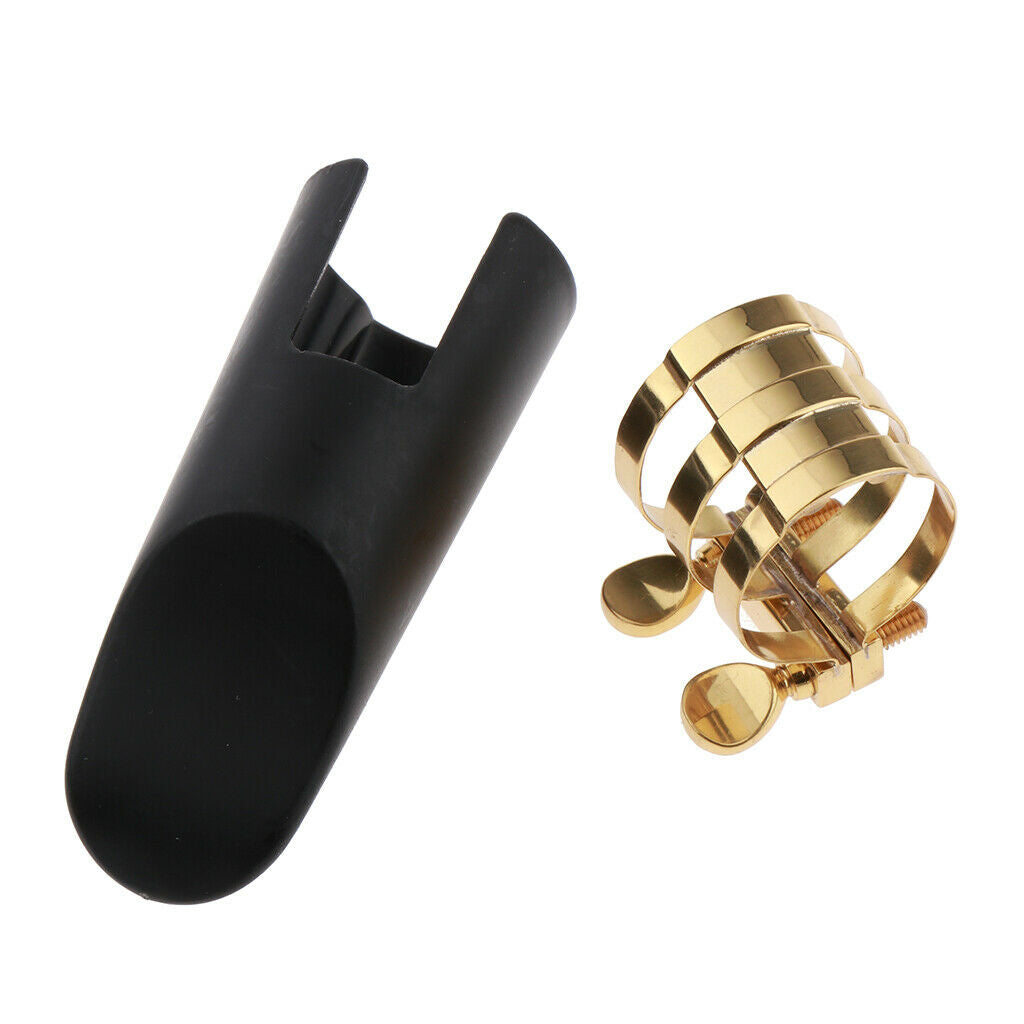Saxophone Reed Clip Saxophone High-End Ligature Sax Carved Flute Ligature