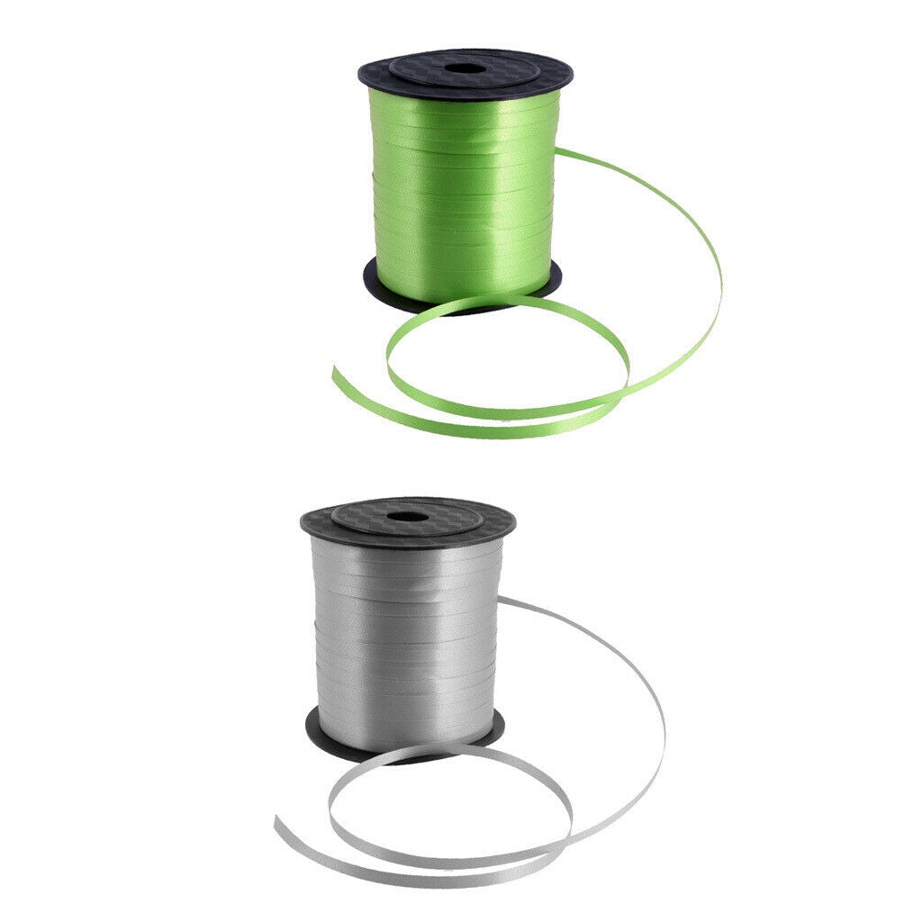 2 Roll 225 Meter Balloon Curling Ribbon Wedding Balloon Ribbon