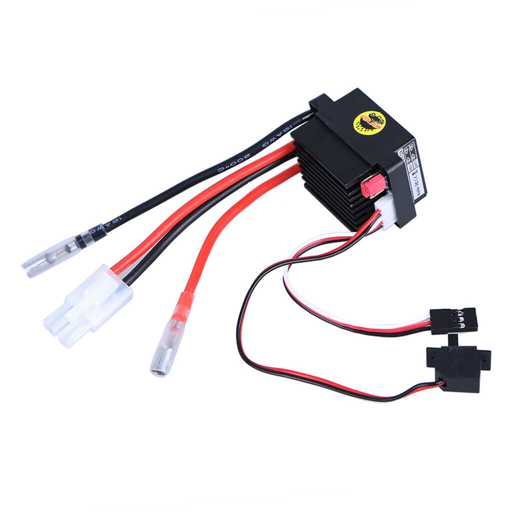 High Voltage 320A Brush Motor ESC BEC 5.6V / 2A W / Brake for RC Car Truck Boat