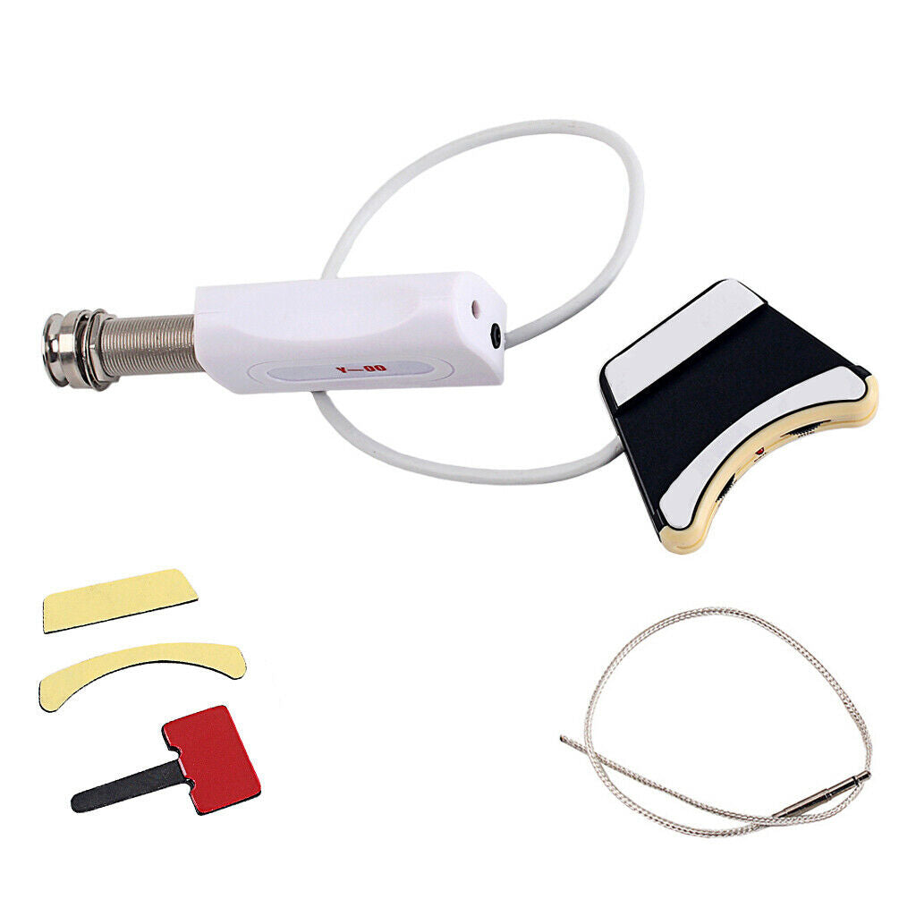 1 Set Ukulele Soundhole Pickup DIY Guitar Parts Beginners/Performers Gifts