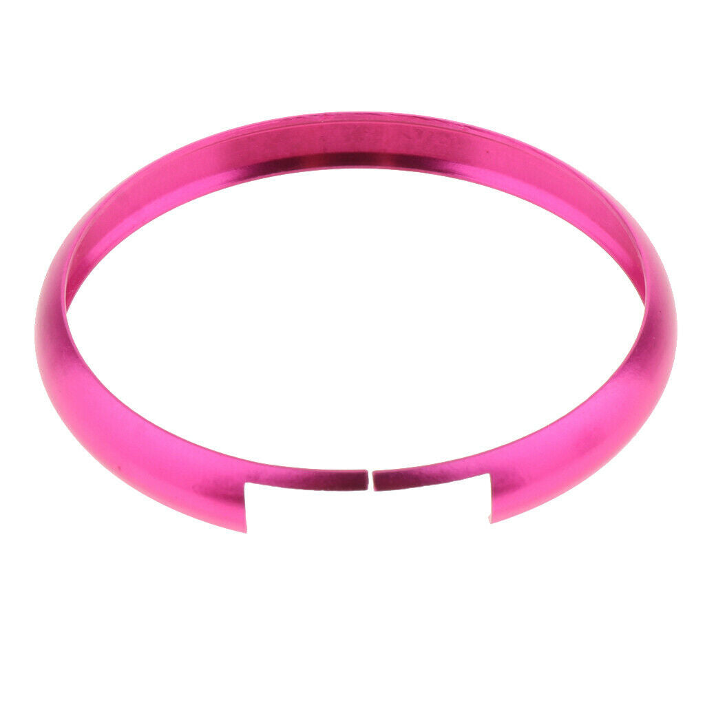Key Fob Remote Case Trim Replacement Ring for Mini Cooper Pink and Golden
