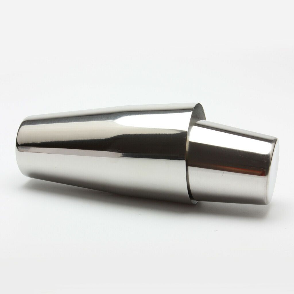 Martini BAR COCKTAIL SHAKER Stainless Steel Boston Mixing Tin Set 800 &