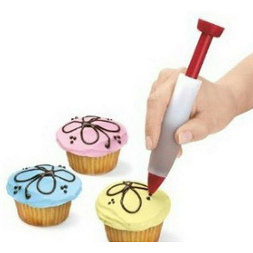 Decorating Writing Pen Cake Pastry Chocolate Baking DIY Gadgets Silicone