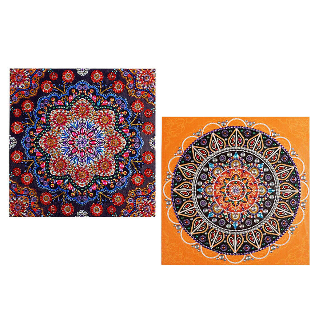 Special Shaped Flower Diamond Painting Kit Cross Stitch Kits DIY Gift Red