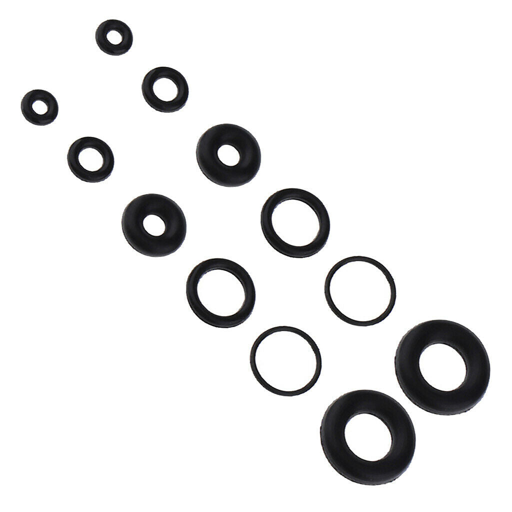 Pack of 40pcs Black Rubber O-Ring Rubber Seals for Airbrushes