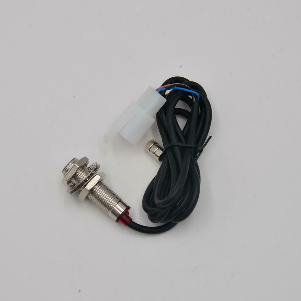 Digital Odometer Sensor Cable Case + for Motorcycle Digital Tachometer
