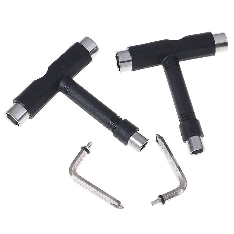 Skateboard Roller Skate T TOOL MultiFunction All In One Wrench repair .l8