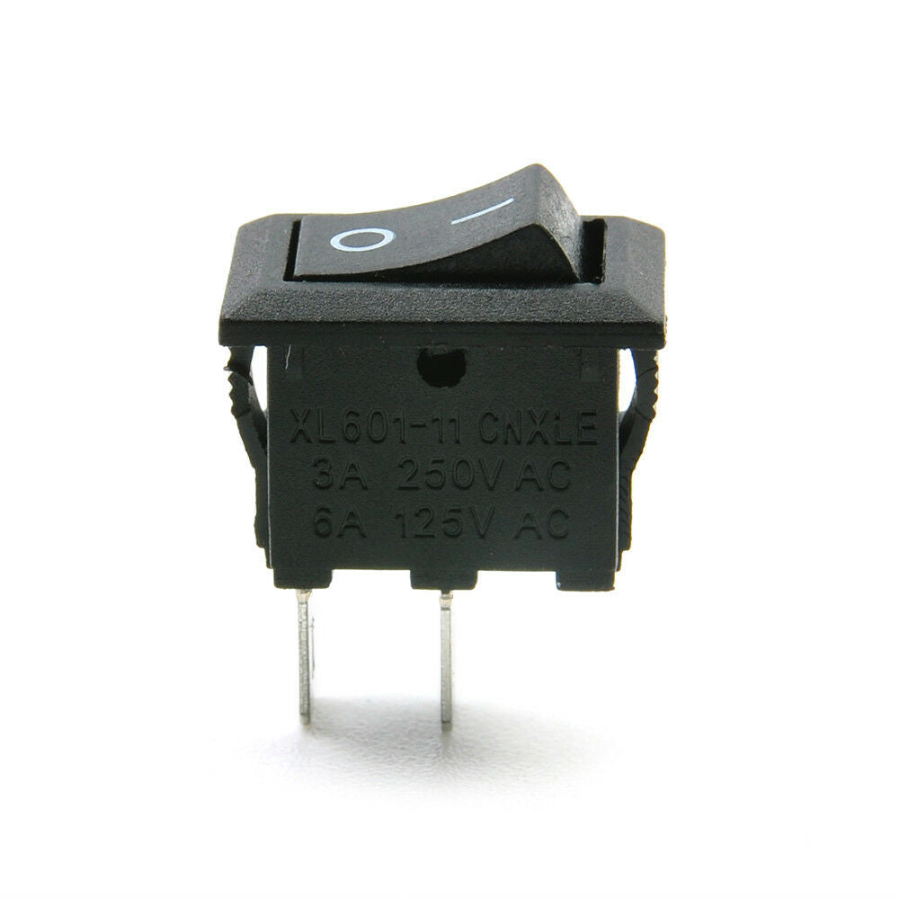 10X Car Truck Boat Round Rocker 12V 16A 2-Pin ON/OFF Toggle SPST Switches Tools