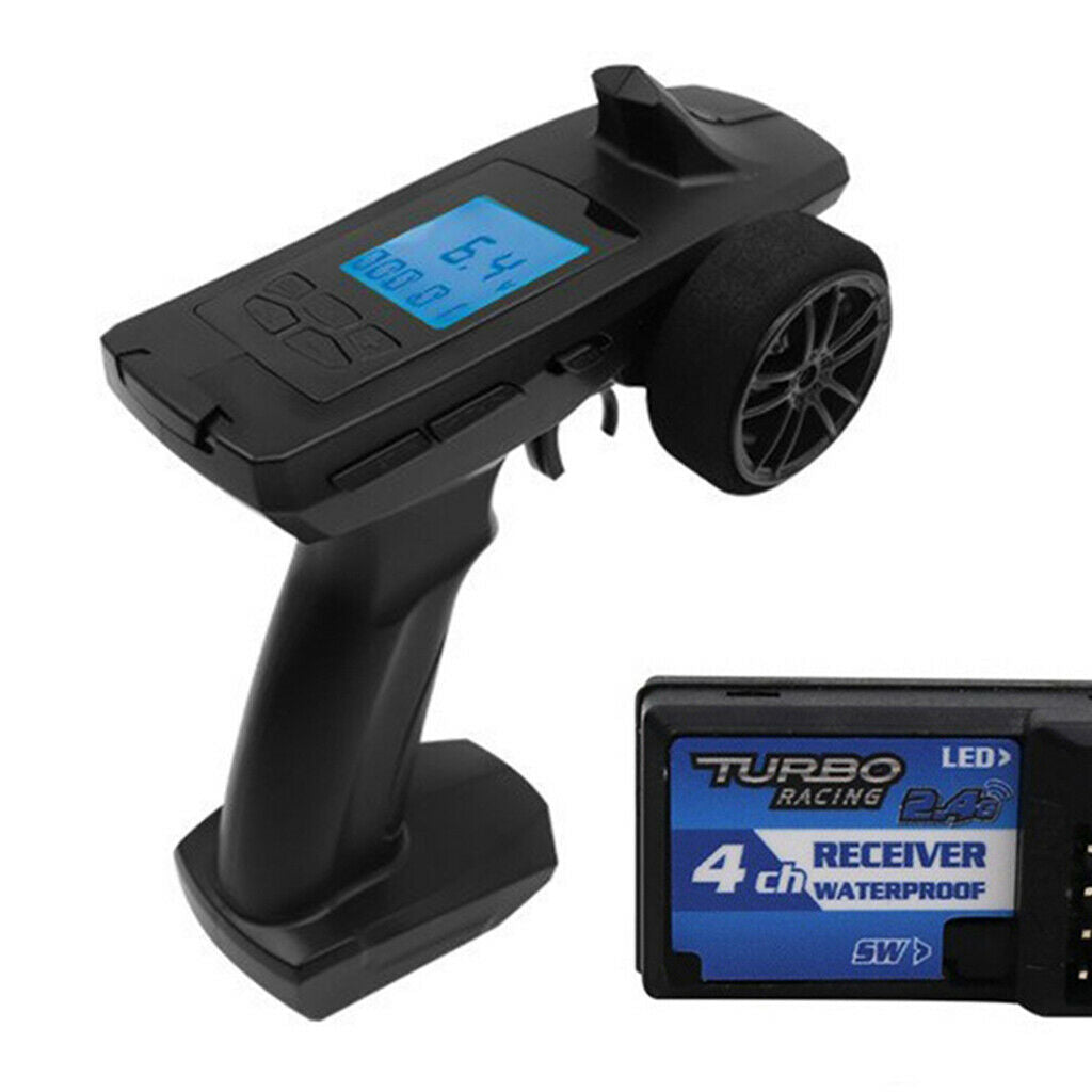 4 Channels Remote Controller Transmitter w/ Receiver for RC Car Boat Parts