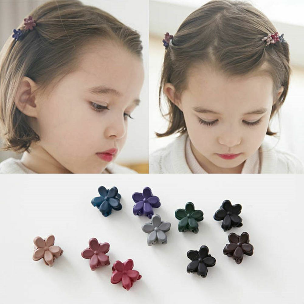 30 PCS Cute Mini Kids Baby Girls Candy Hairpins Claw Hair Clips Clamp Flower USA