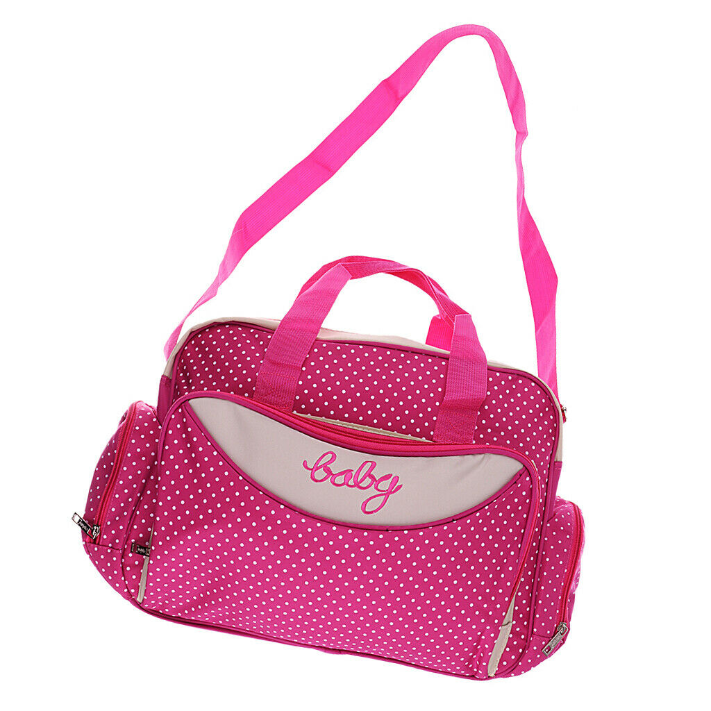 Baby Changing Diaper Nappy Bag Mummy Mother Handbag  Small Rose