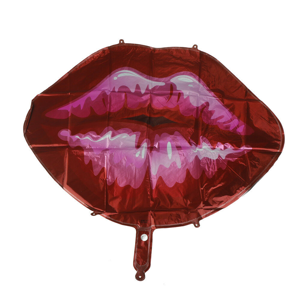 Red Lip Helium Foil Balloon For Love Valentine Wedding Party Decor  JfJC.l8