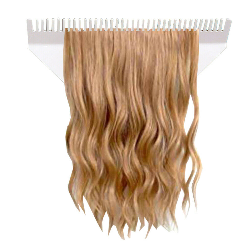 2pcs Salon Acrylic Hair Extensions Display Storage Holder Organizer Rack