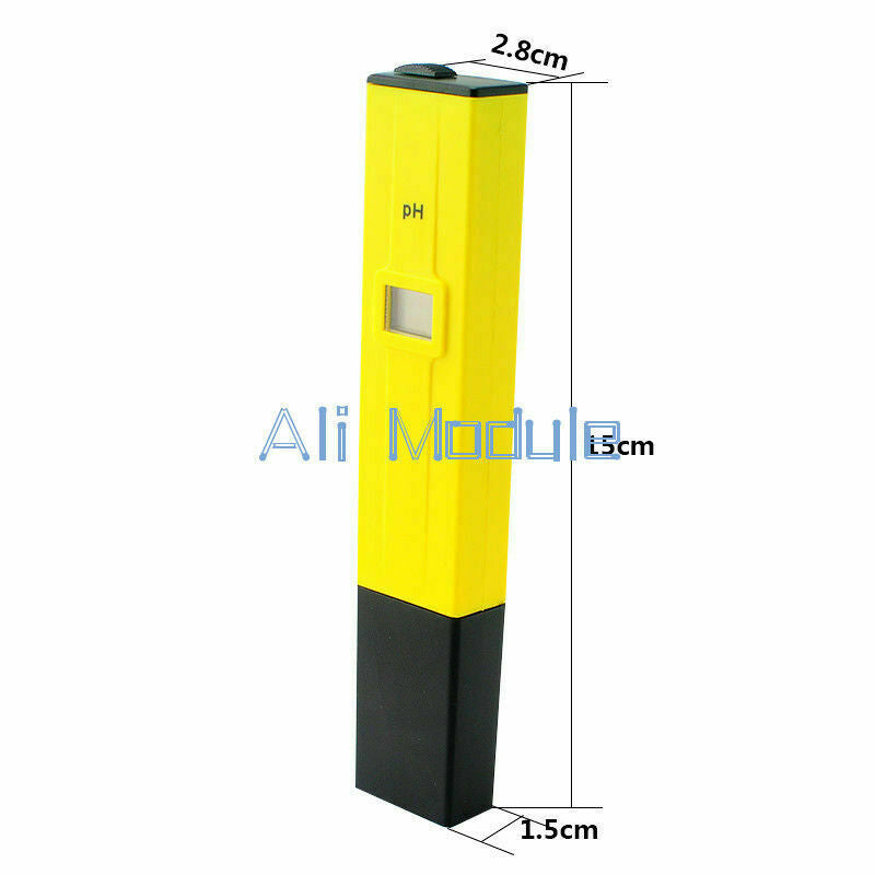 Digital Pocket PH Meter Water Tester Pen LCD Monitor Pool Aquarium Laboratory uk