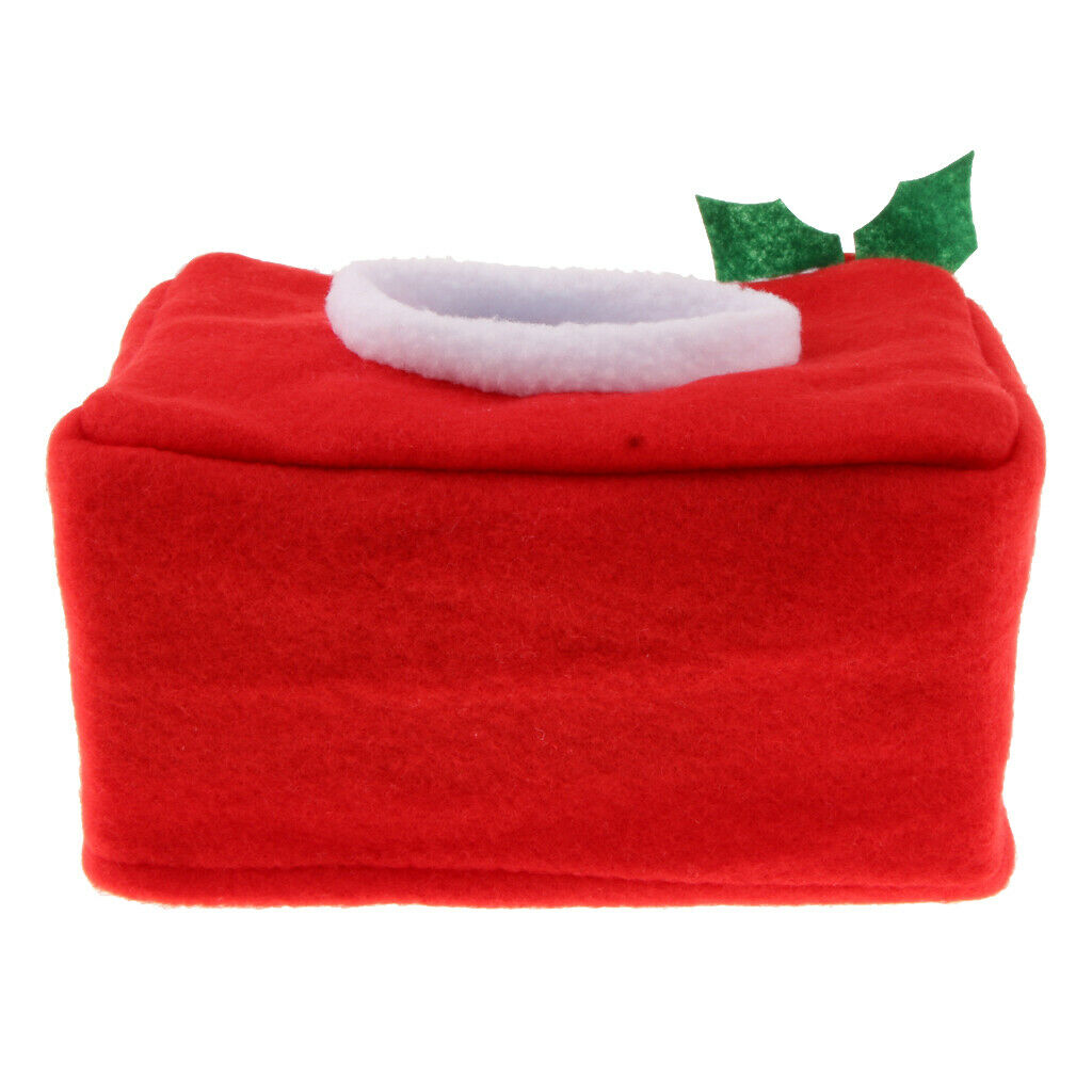 Christmas Tissue Box Napkin Holder Paper Towel Box   Santa