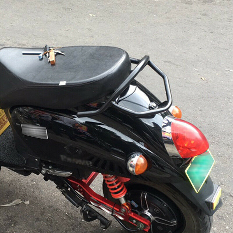 Motorcycle Scooter Bike Rear Seat Luggage Rack Bracket Cargo Shelf Refitting Kit